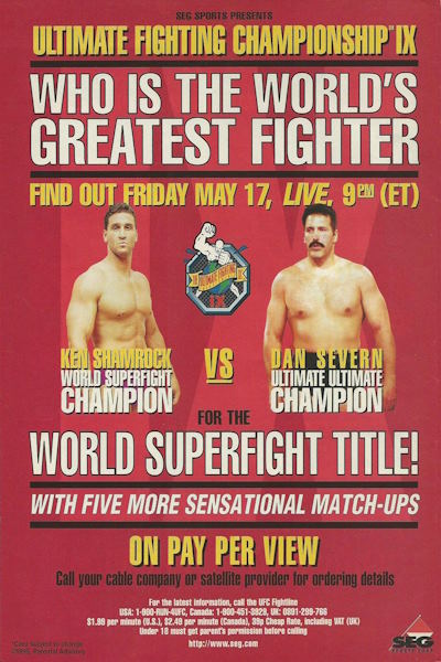 UFC 9: Motor City Madness