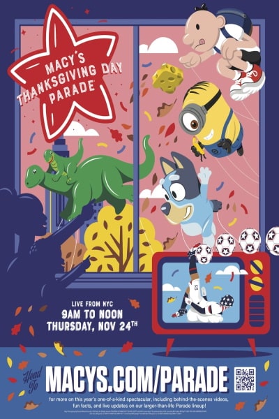 The 96th Annual Macys Thanksgiving Day Parade