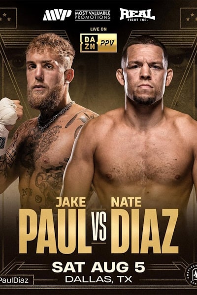 Jake Paul vs Nate Diaz