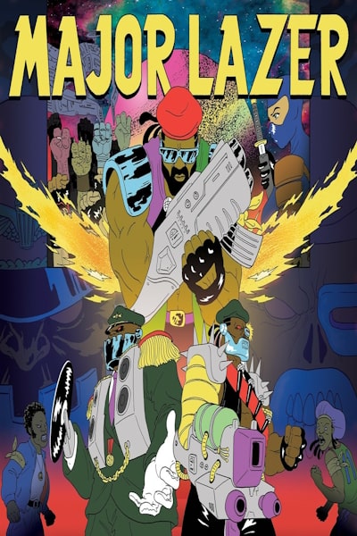 Major Lazer Feat. Bruno Mars, 2 Chainz, Tyga and Mystic: Bubble Butt
